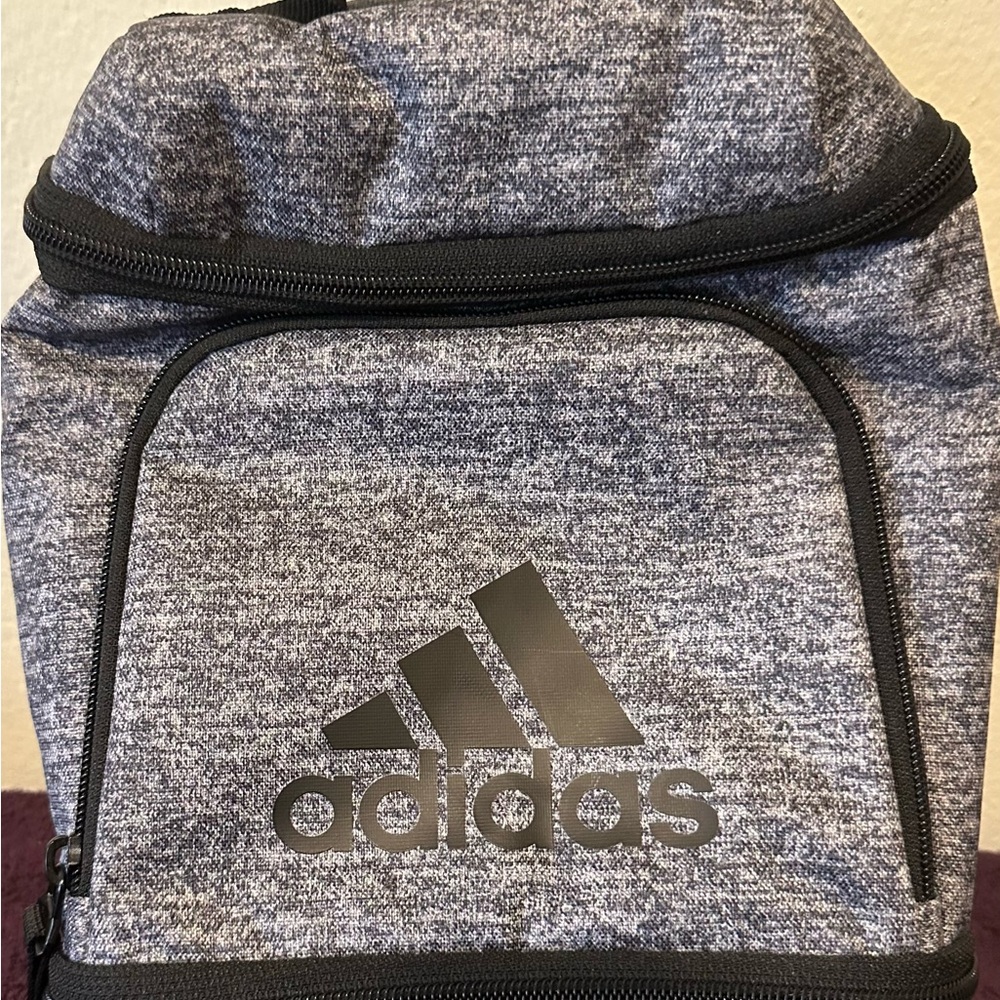 Adidas Excel Lunch Tote Bag great condition still black and gray lunch bag